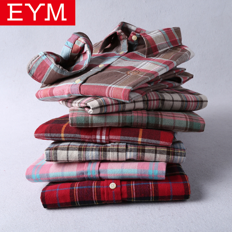Winter Clothing Brand - Brand New Flannel Plaid Shirt Women