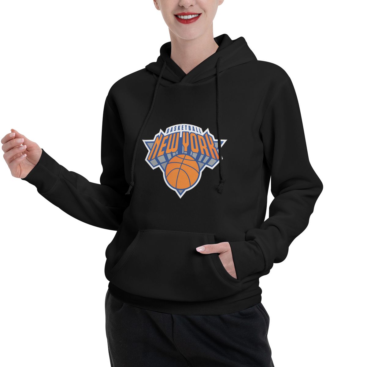 Winter Clothing New York - New York Basketball Couple Hoodies Men