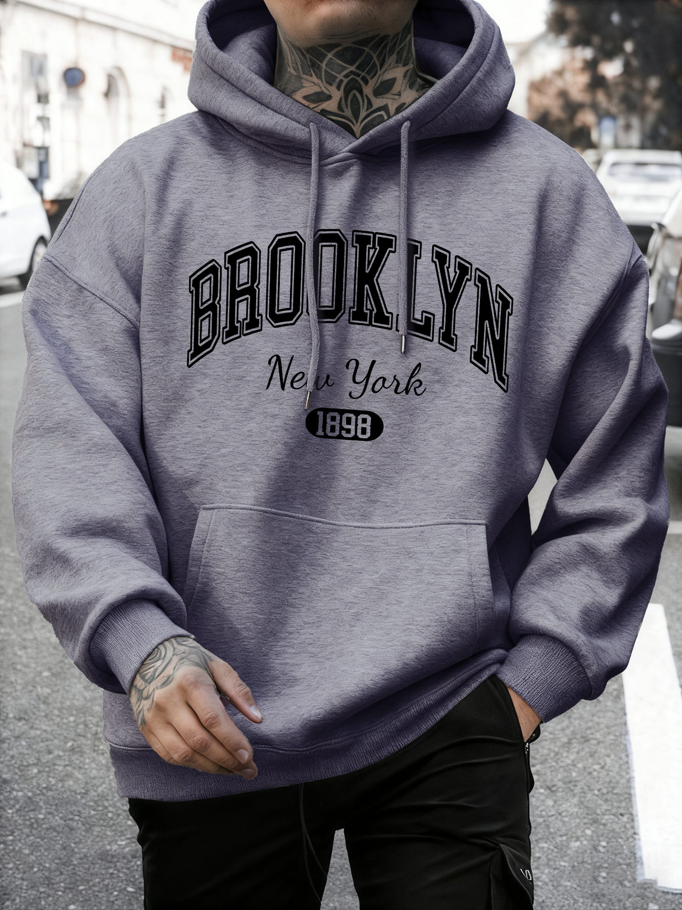 Winter Clothing New York - Brooklyn New York Printed Mans Sweatshirt