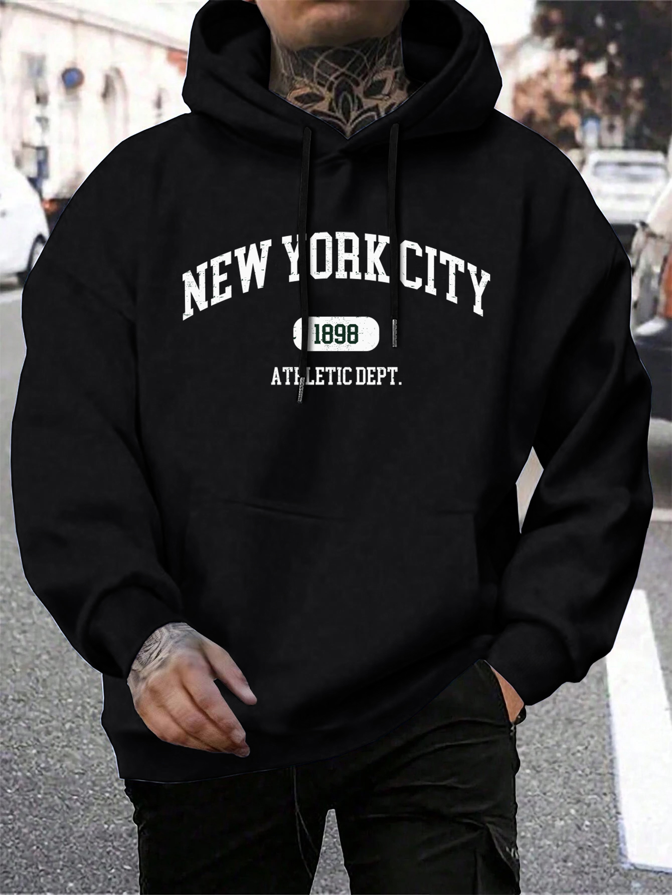 New York Usa City Letter Hoodi - огляд і ціна Winter Clothing New York