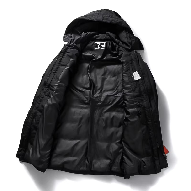 Men's Mid-Length Hooded down J - огляд і ціна Winter Clothing Label