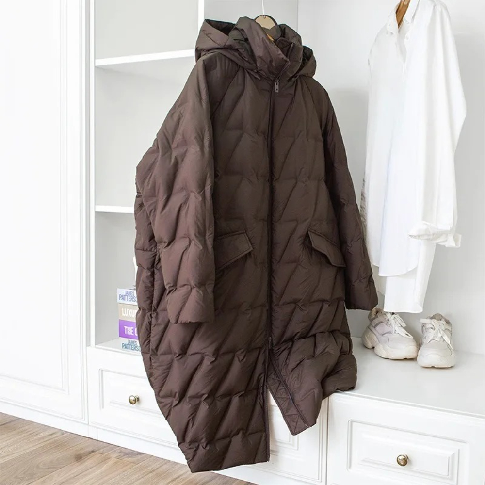 White Duck Down Coat Women 202 - огляд і ціна Winter Clothing Store