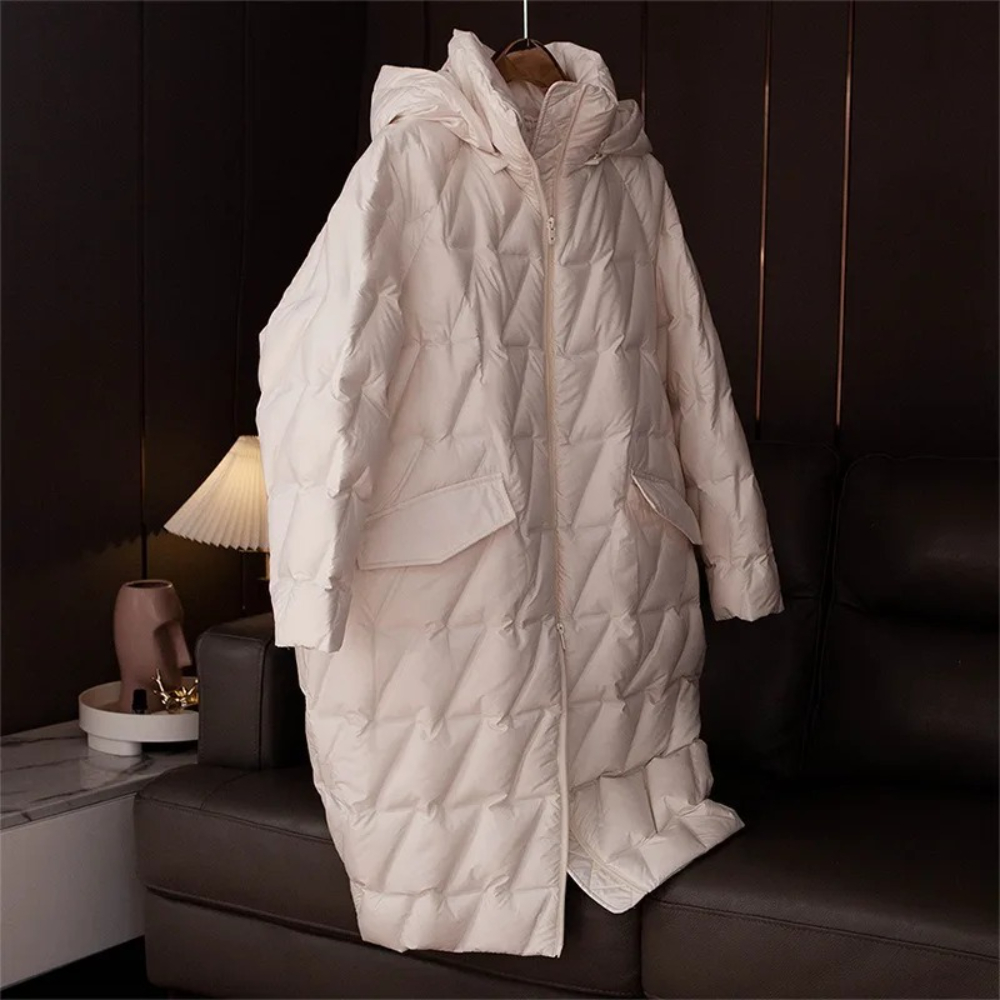 White Duck Down Coat Women 202 - огляд і ціна Winter Clothing Store