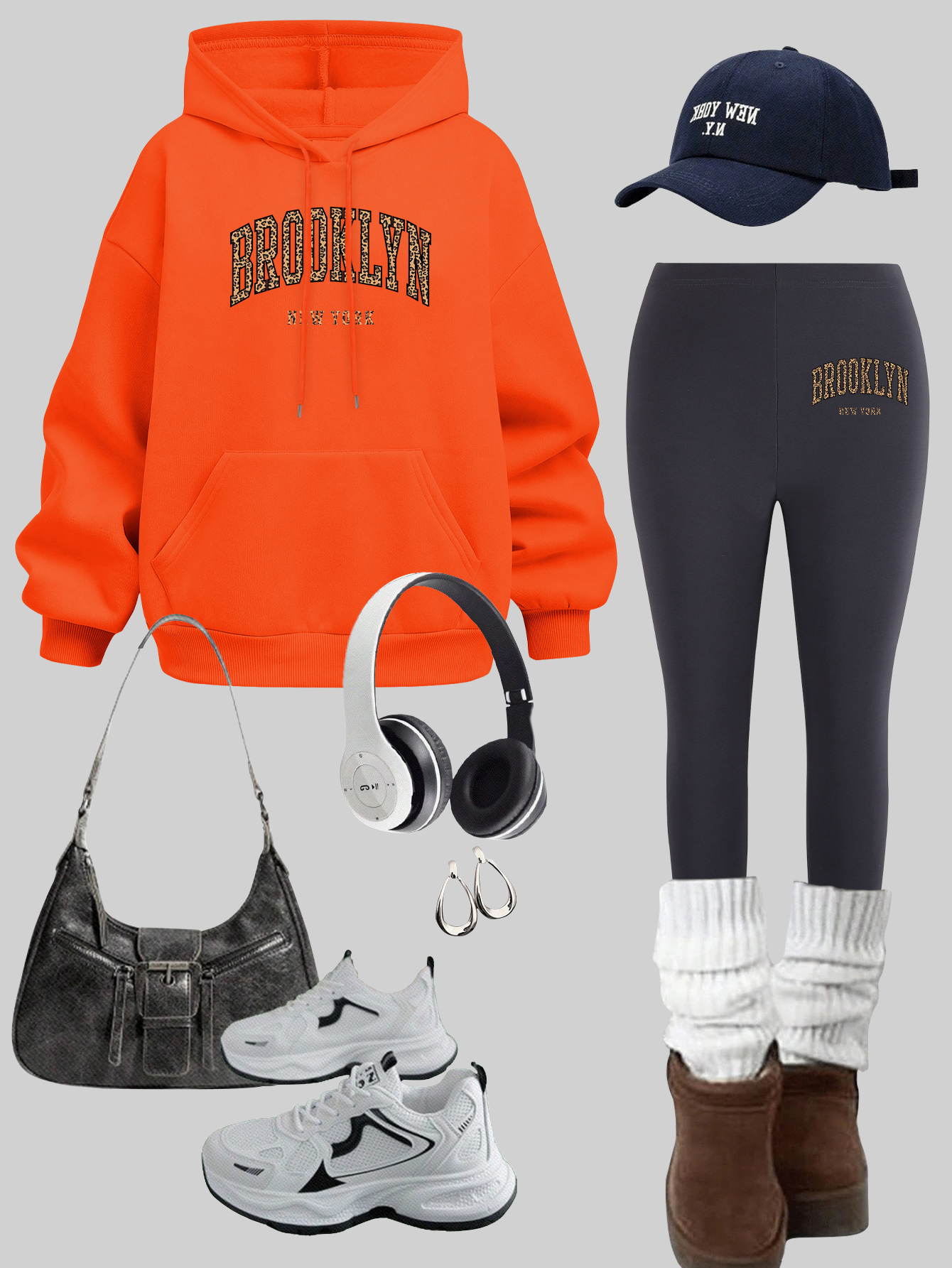 Brooklyn New York Printing Wom - огляд і ціна Winter Clothing New York