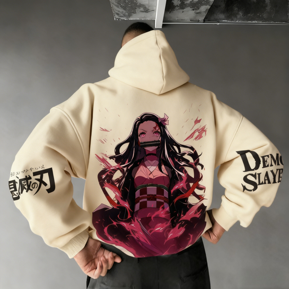 Demon Slayer Men's Hoodie Swea - огляд і ціна Winter Clothing Anime