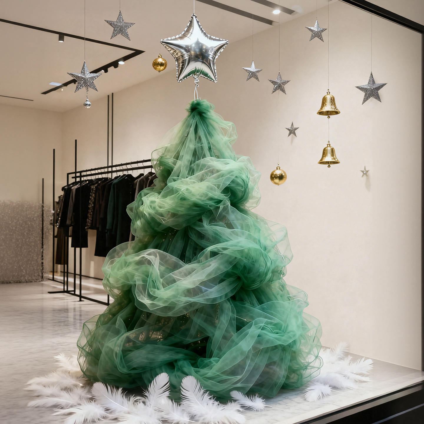 New green Christmas tree ornam - огляд і ціна Winter Clothing Store