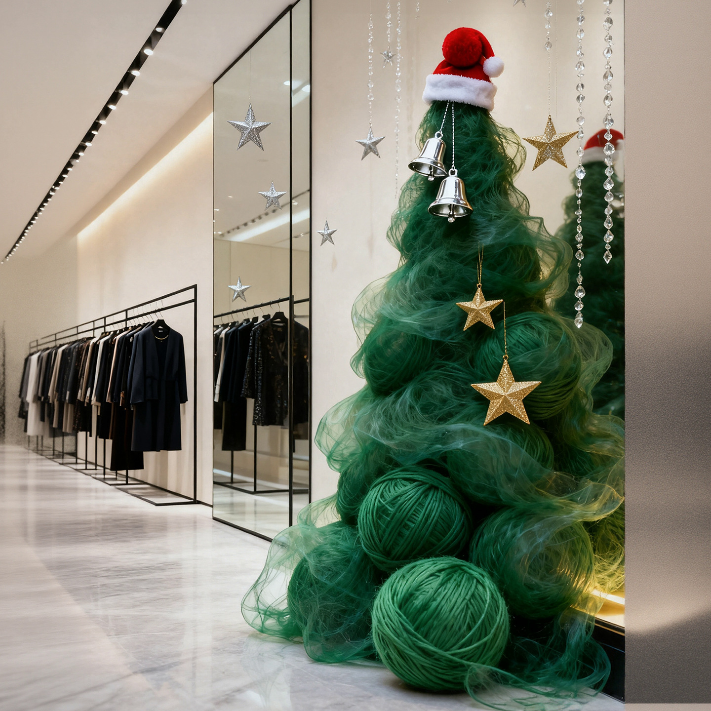 New green Christmas tree ornam - огляд і ціна Winter Clothing Store