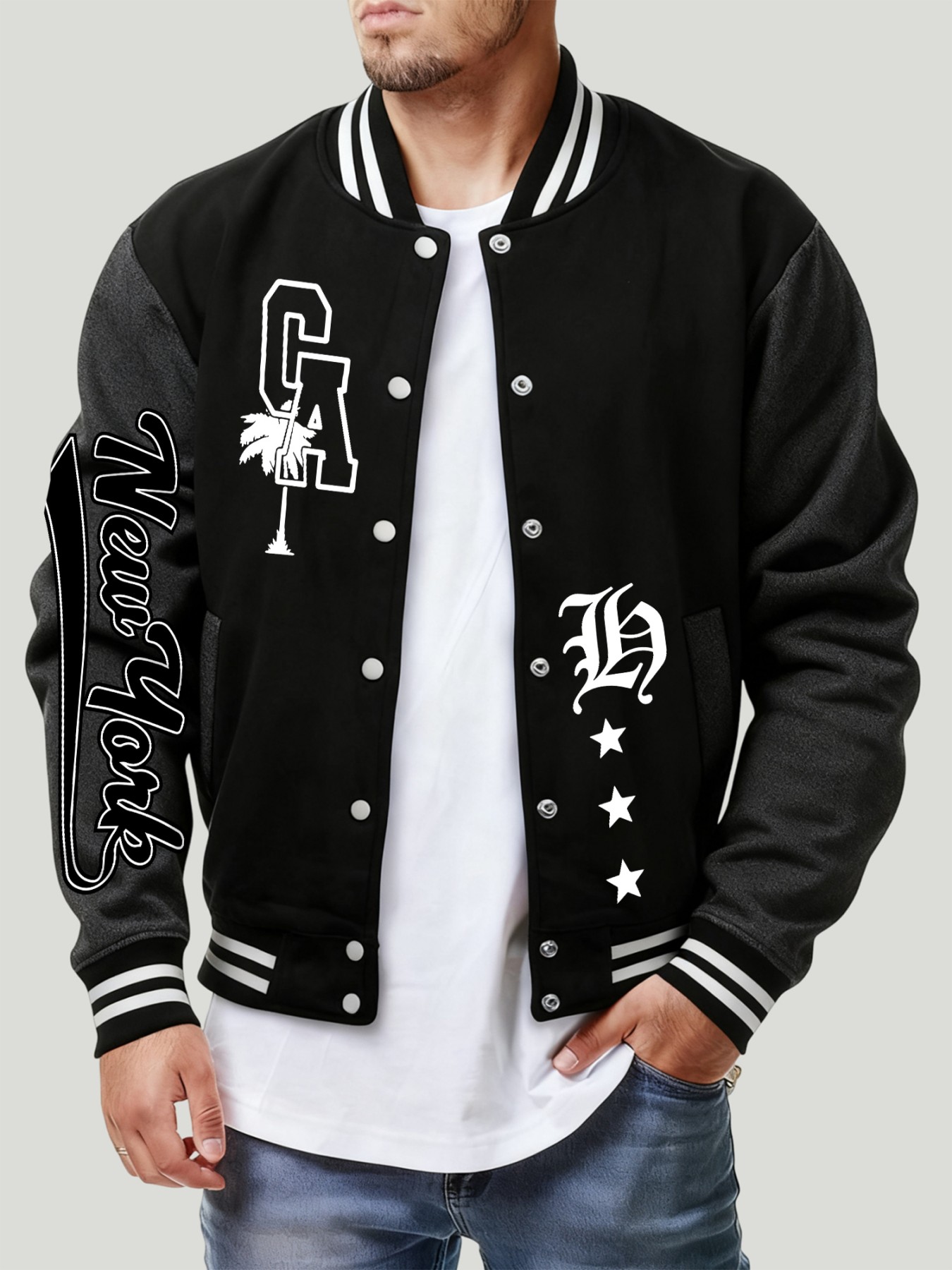 New York Letter Ca Star Patter - огляд і ціна Winter Clothing New York