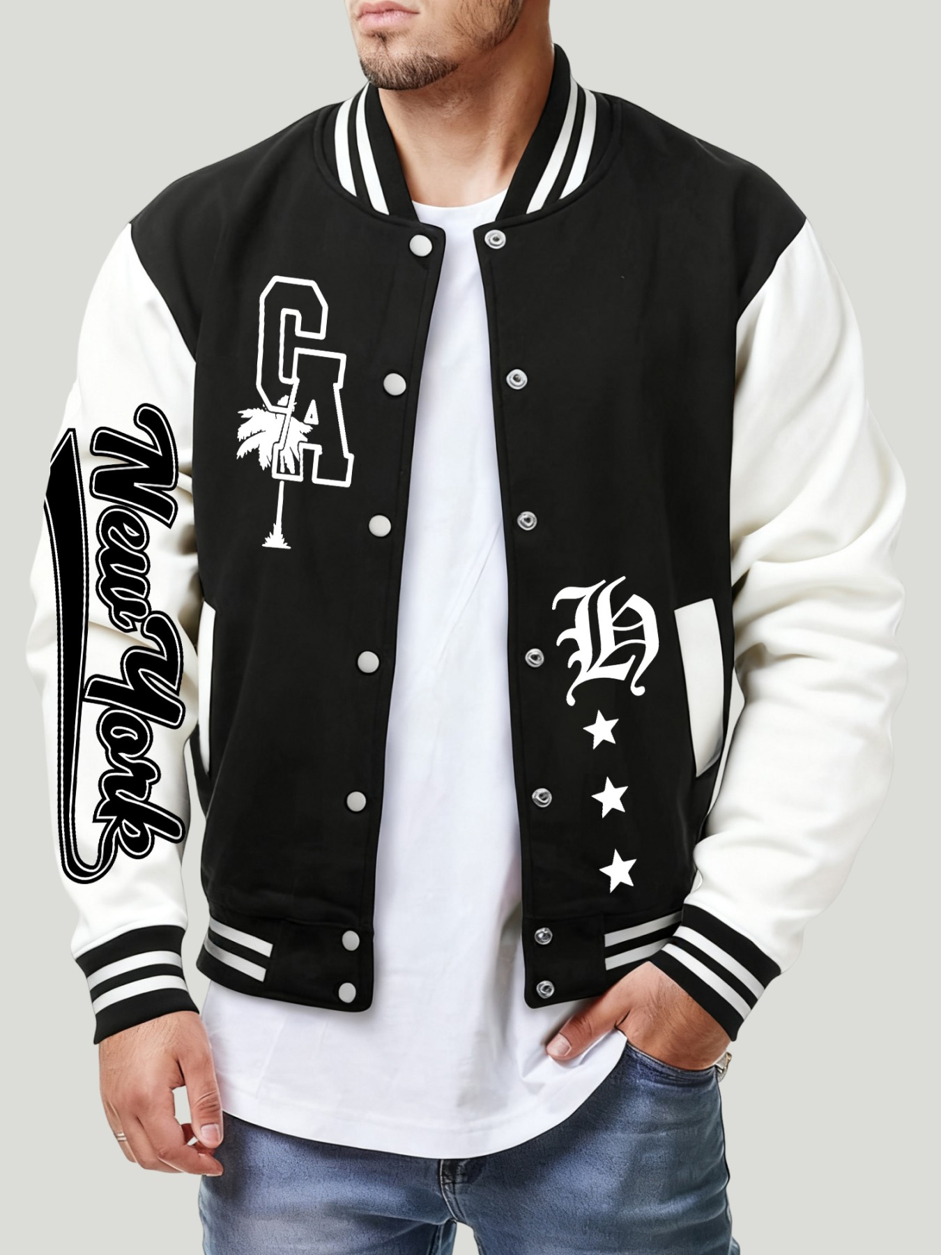 New York Letter Ca Star Patter - огляд і ціна Winter Clothing New York