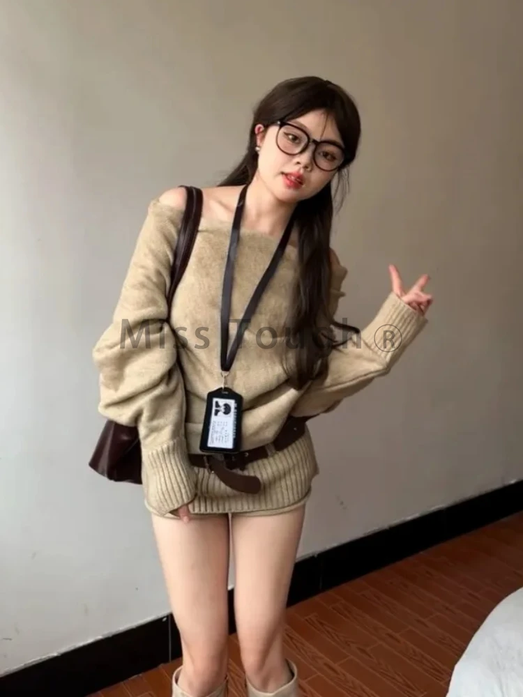 Autumn Winter Korean Knit Outf - огляд і ціна Y2K Winter Clothing