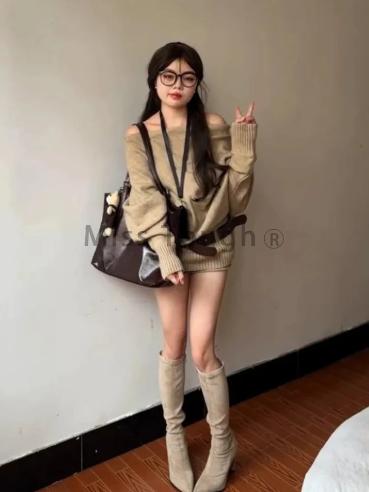 Autumn Winter Korean Knit Outf - огляд і ціна Y2K Winter Clothing