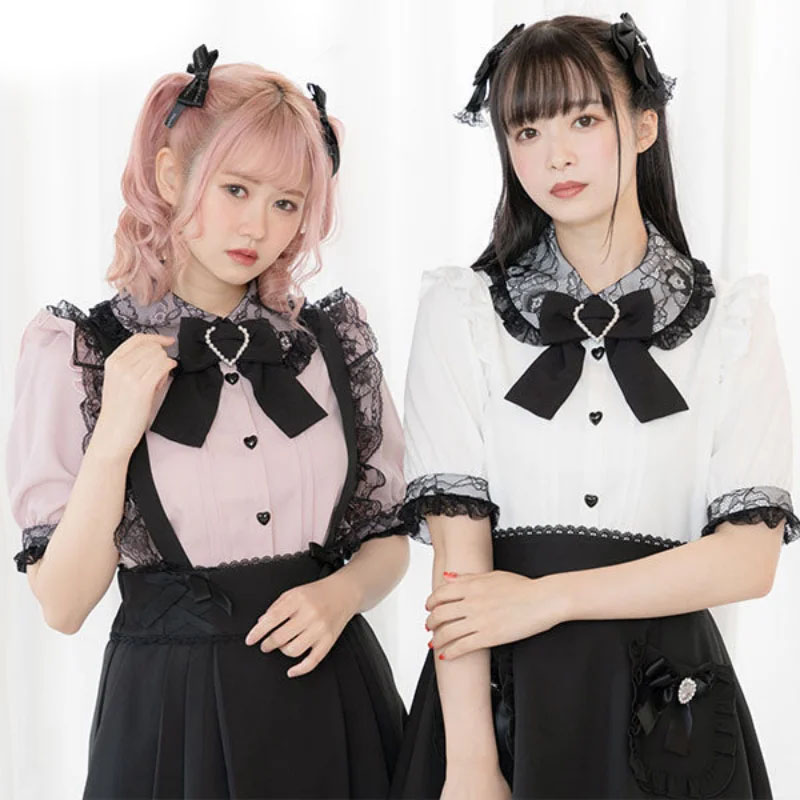 Kawaii Women Shirts Lolita Y2K - огляд і ціна Y2K Winter Clothing