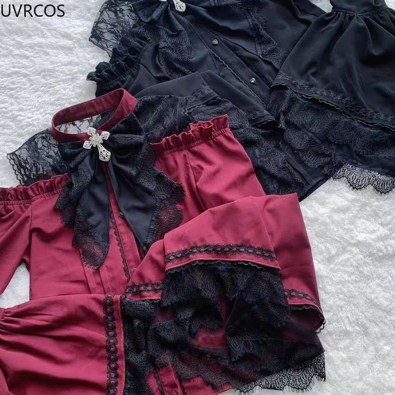 Gothic Y2k Lolita Style Shirts - огляд і ціна Y2K Winter Clothing