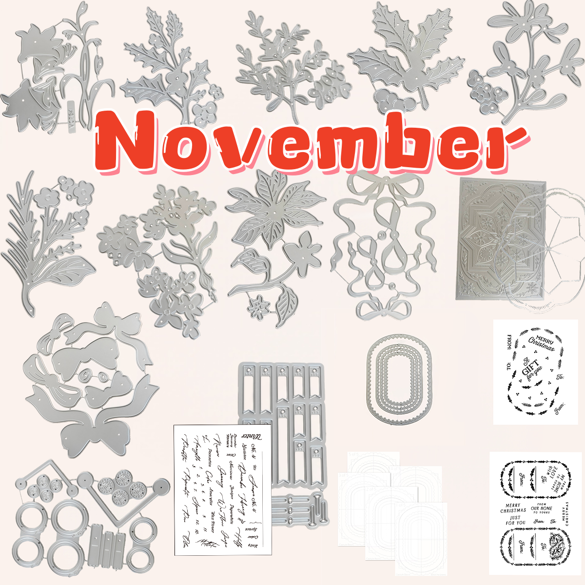Winter Herbarium Labels Metal  - огляд і ціна Winter Clothing Label