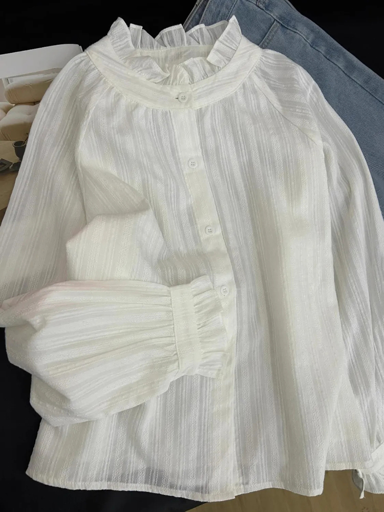 Y2K Lace Patchwork Women White - огляд і ціна Y2K Winter Clothing