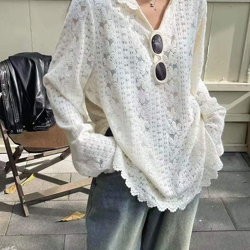 Y2K Lace Hooded Shirts Women S - огляд і ціна Y2K Winter Clothing