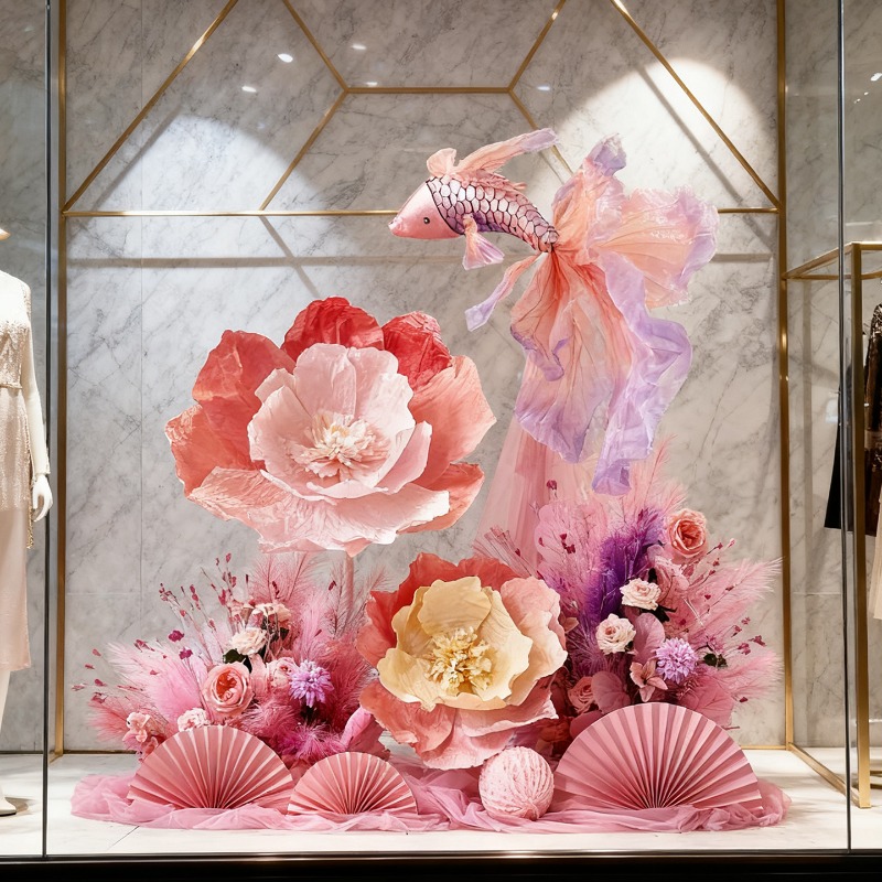 Clothing store New Year's deco - огляд і ціна Winter Clothing Store