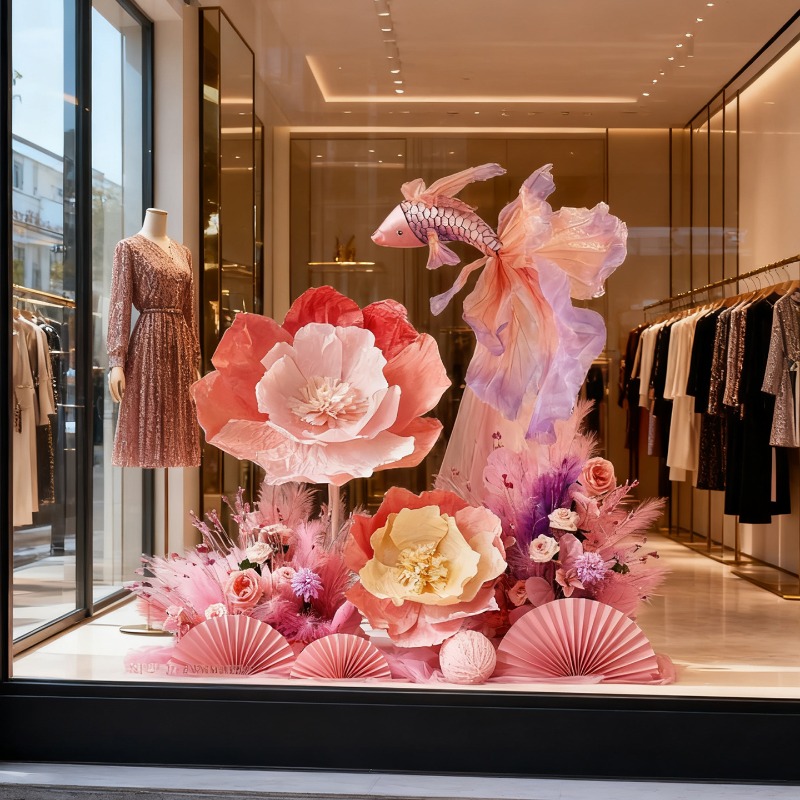 Clothing store New Year's deco - огляд і ціна Winter Clothing Store