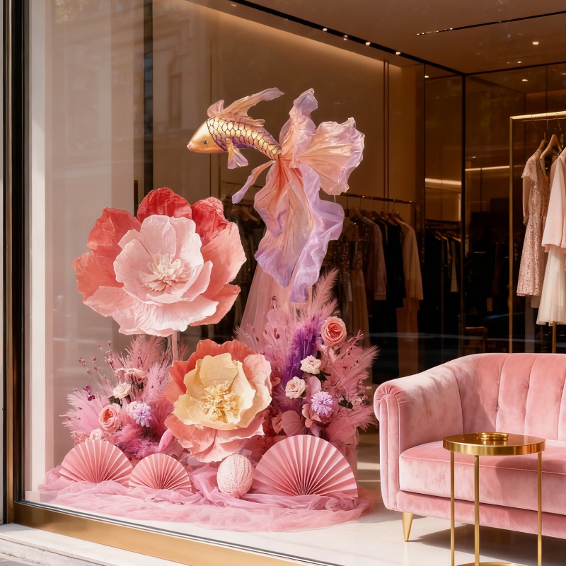 Clothing store New Year's deco - огляд і ціна Winter Clothing Store