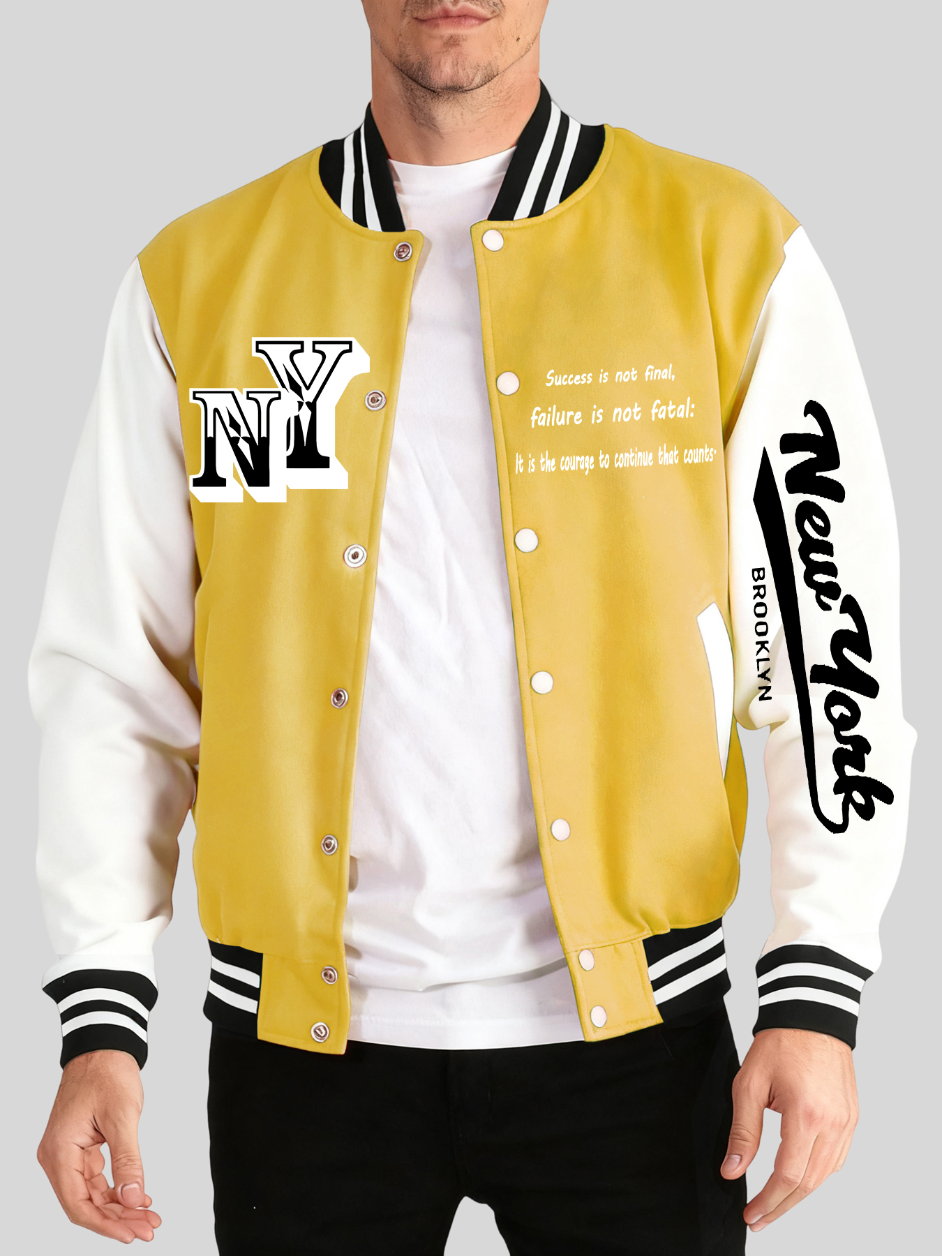 New York Brooklyn Art Letter P - огляд і ціна Winter Clothing New York