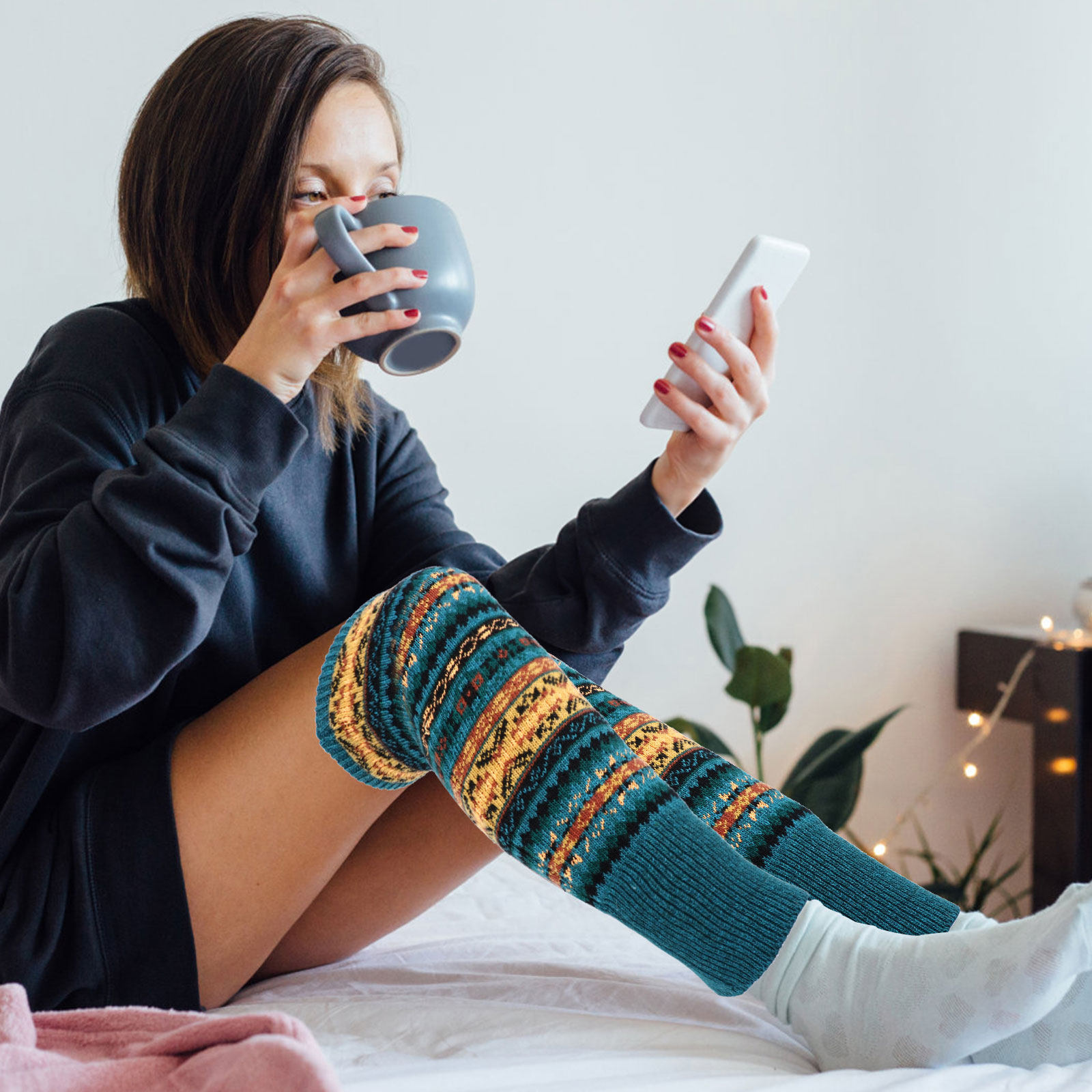 2Pairs Fashion Leg Warmers Wom - огляд і ціна Winter Clothing Leg Warmers