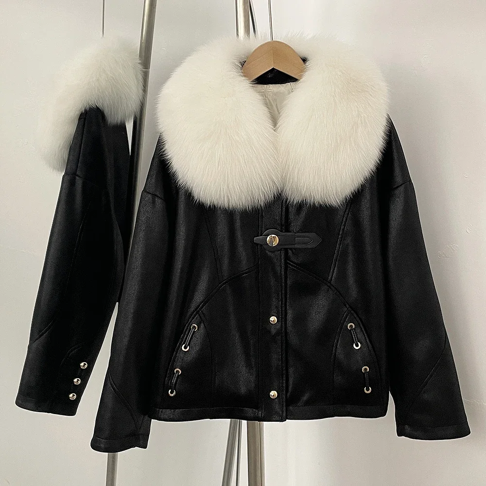 Down Jacket Women Suede Autumn - огляд і ціна Winter Clothing Store