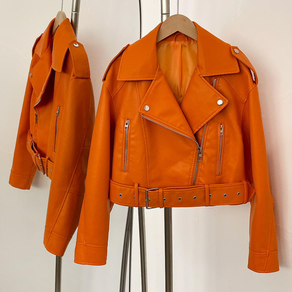 Elegant Faux Leather Jacket Fe - огляд і ціна Winter Clothing Store